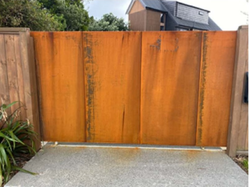 Corten Gate Solid 1500 x 900mm