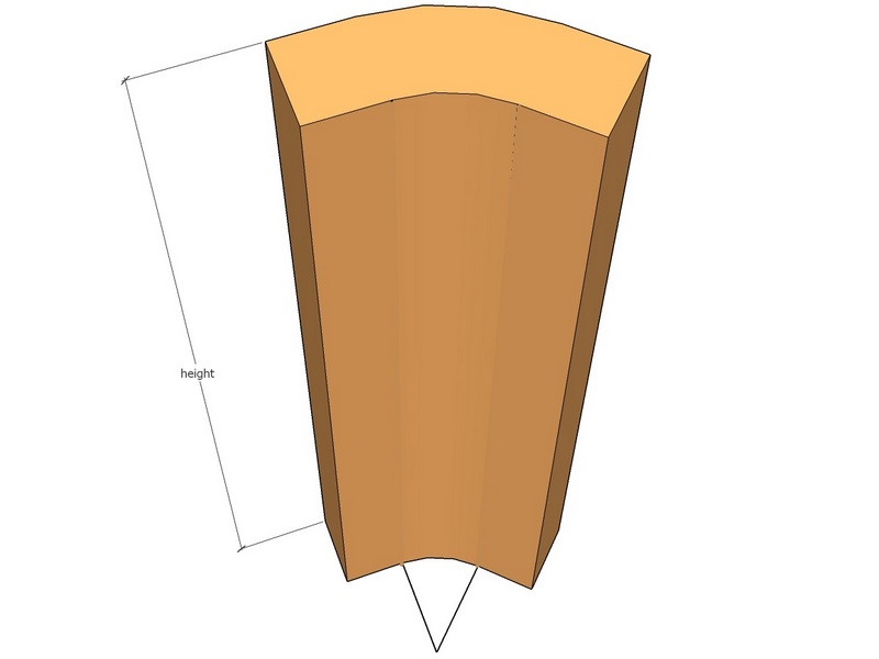 [CorCnrJoiR-50-45Int297] 45deg 50mm round corner joiner int-300
