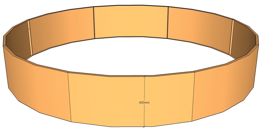 Round planter 1800rad x 600T-3
