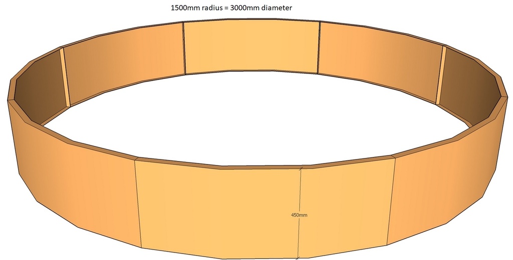 Round planter 1500rad x 450T-2