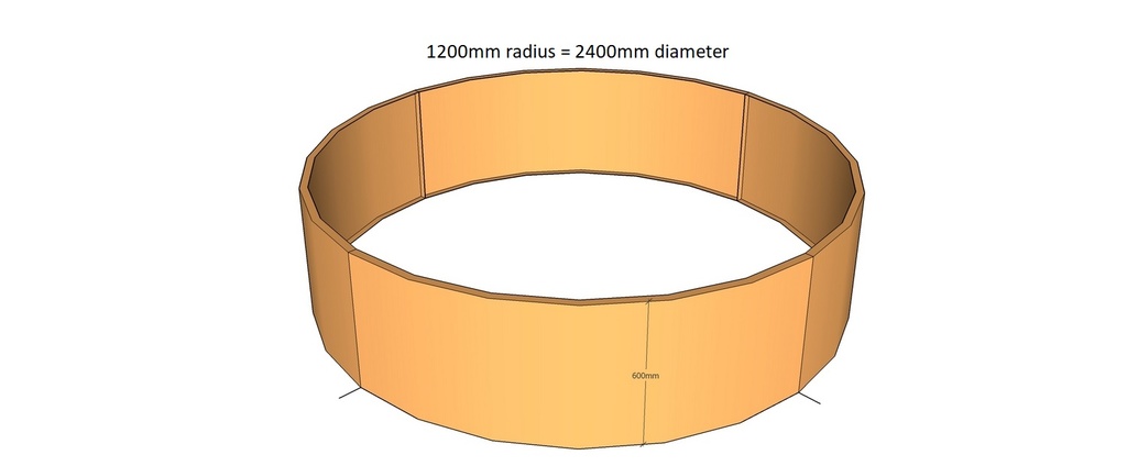 Round planter 1200rad x 600T-3