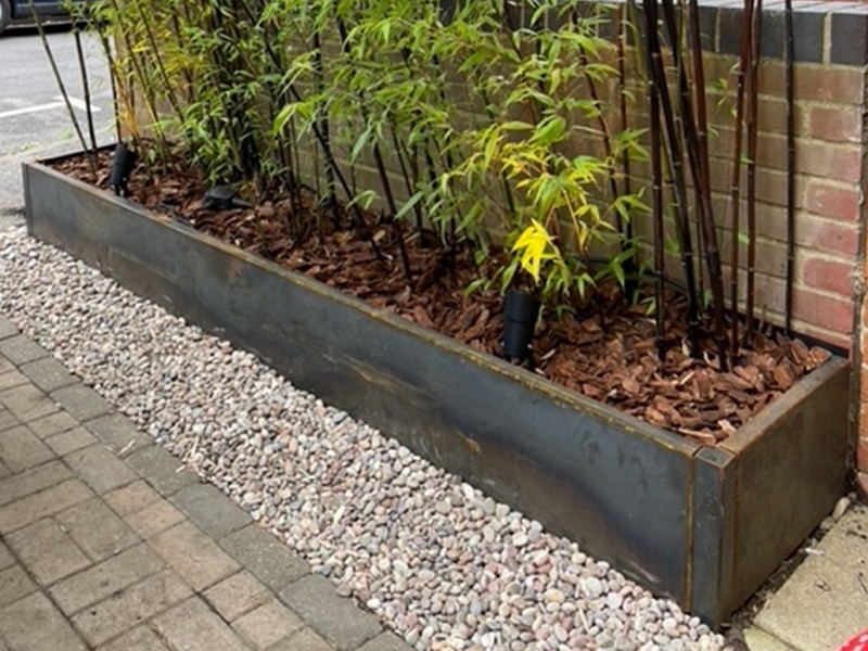 Backless 3100 x 650 x 600mm Tall