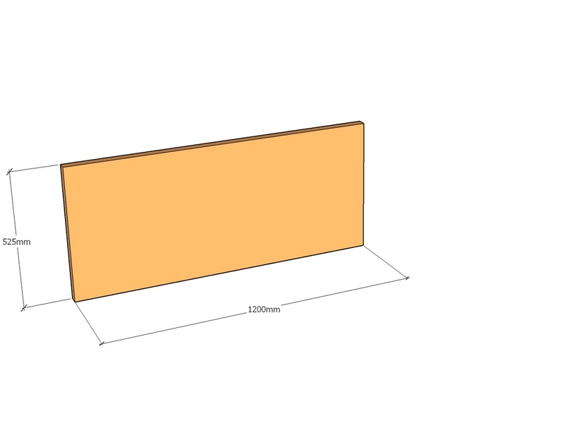 Corten Panel 1200 x 525 x 3mm Top | cor-ten-steel.com.au